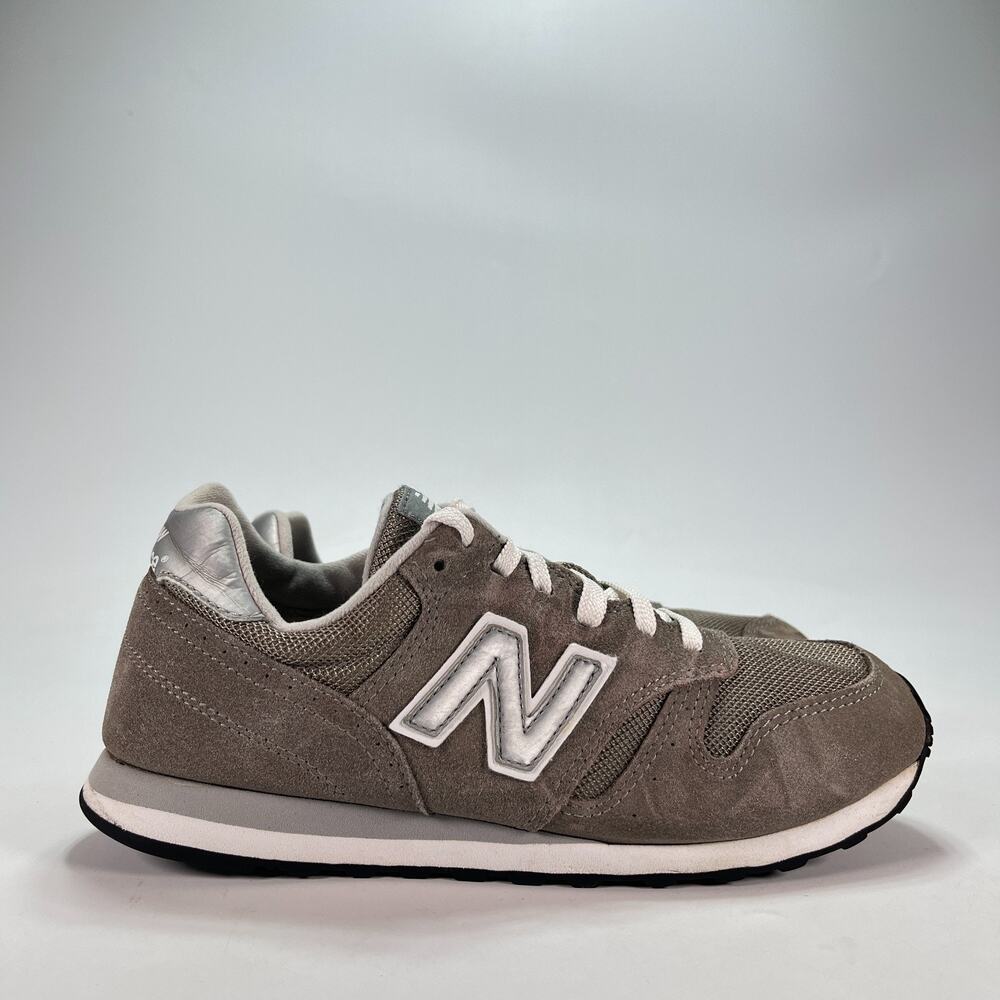 New Balance 373 Grey Suede Mesh Classic Lifestyle Sneakers Men’s Size 7